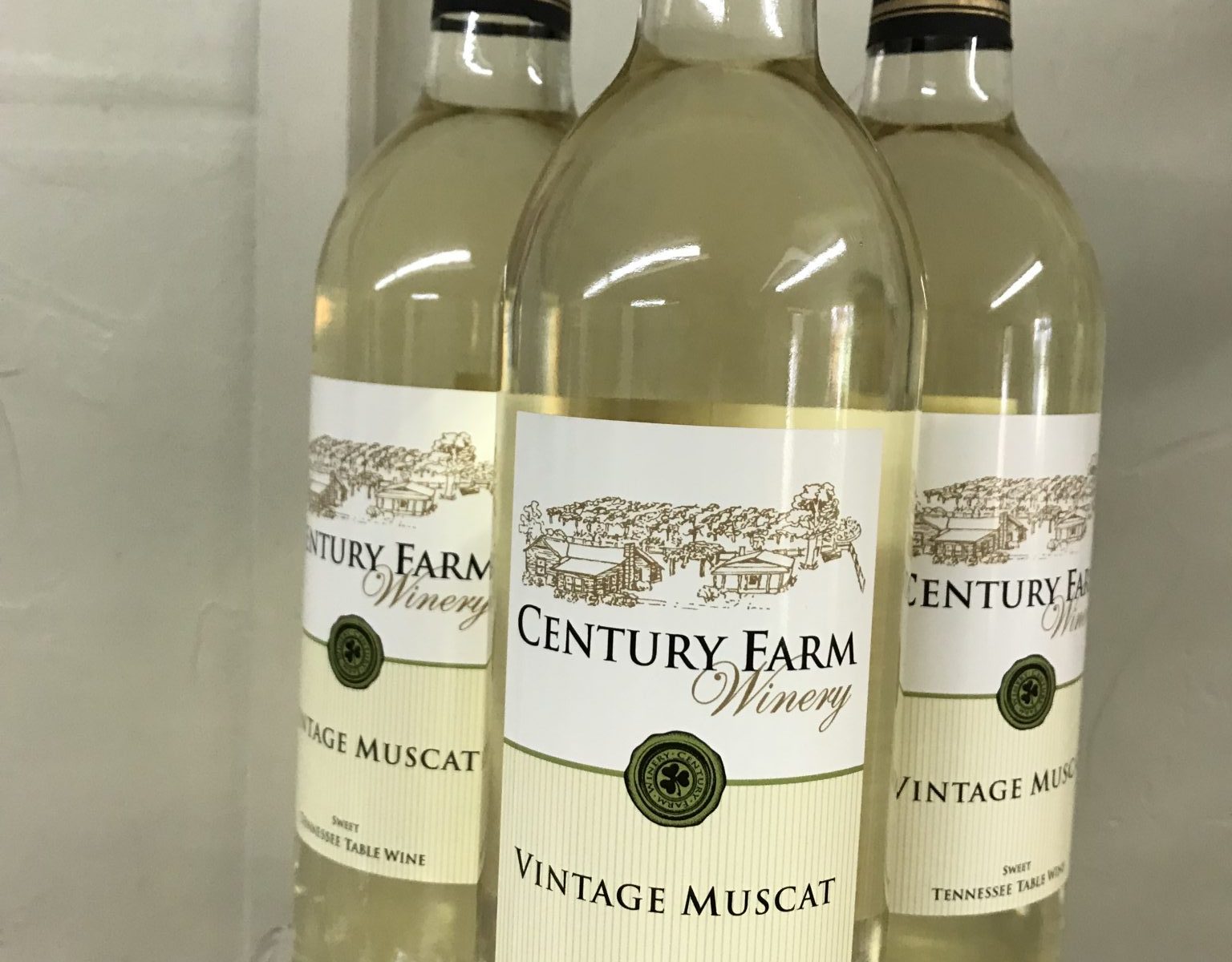 Muscat Vintage Wine Label France 
