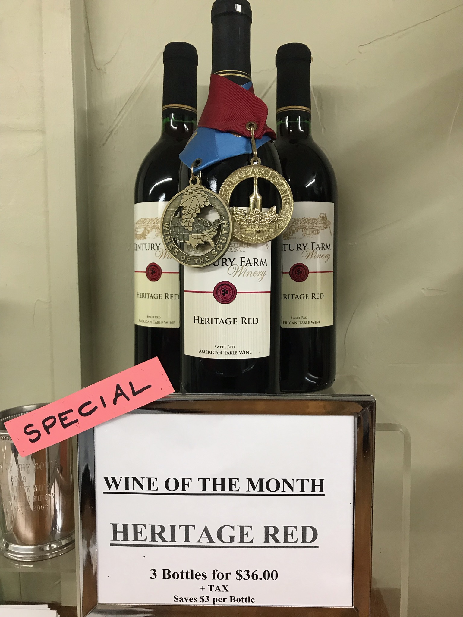 January 2019 Wine Of The Month