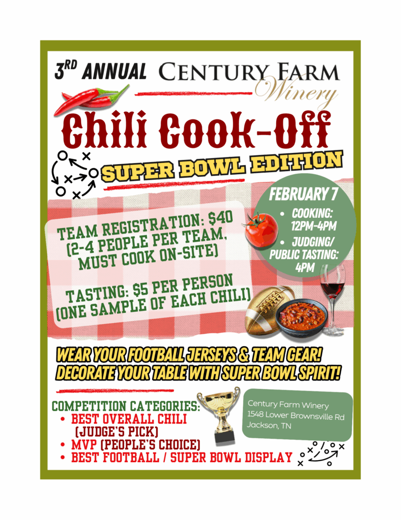 CFW 3RD annual chili cook-off